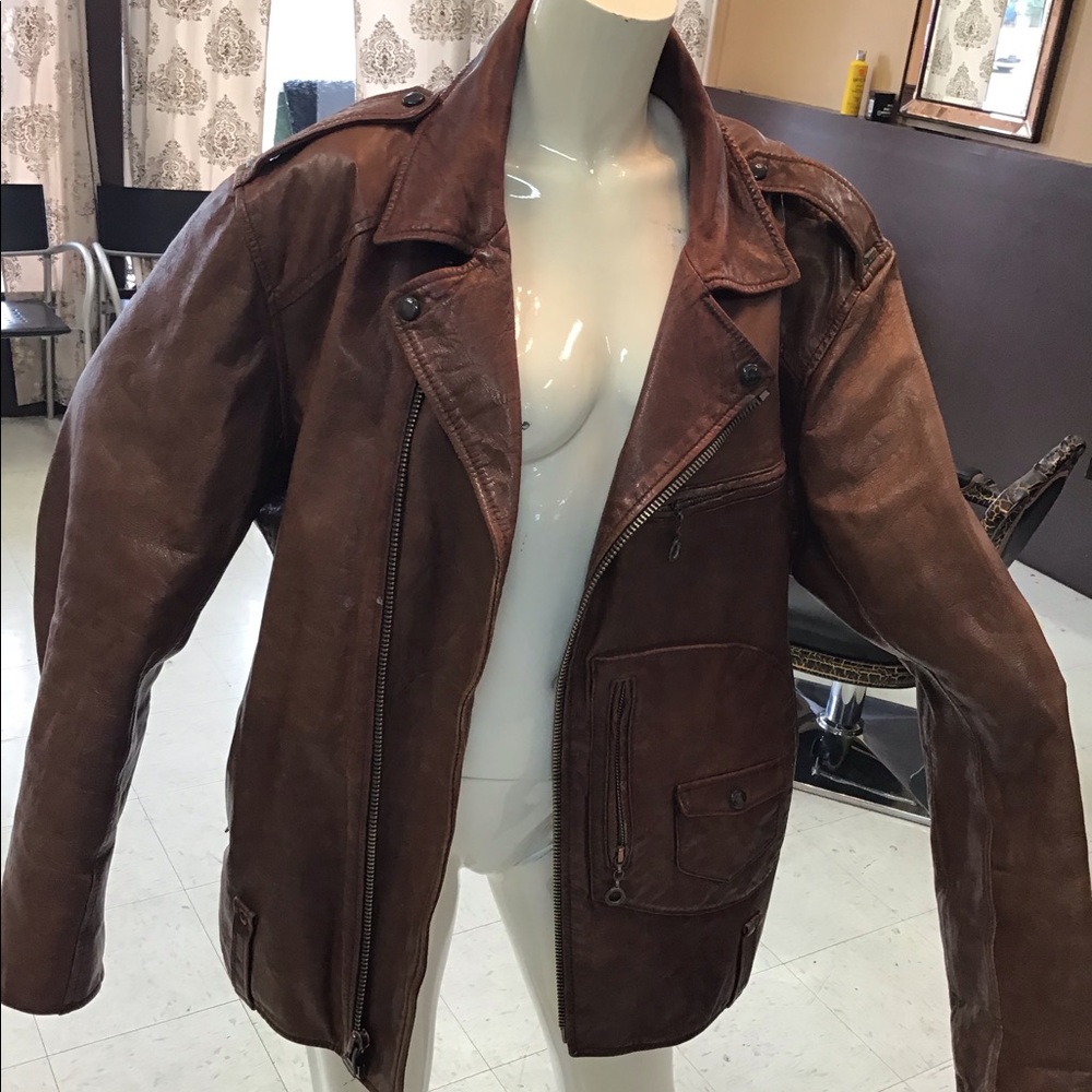 leather Andrew Marc Jacket